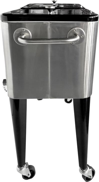 Actual product image Axi Retro Cooler Stainless Steel (76 l)