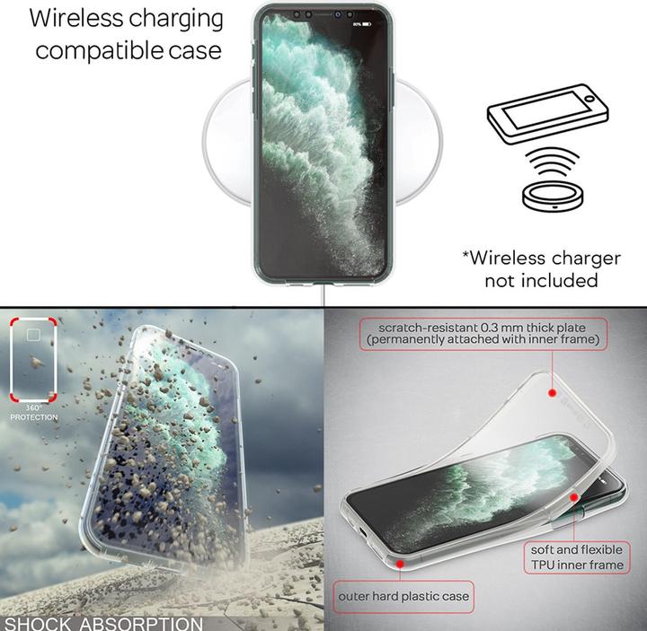 Produktbild Nalia 360 Grad Handyhülle (Apple iPhone 11 Pro)