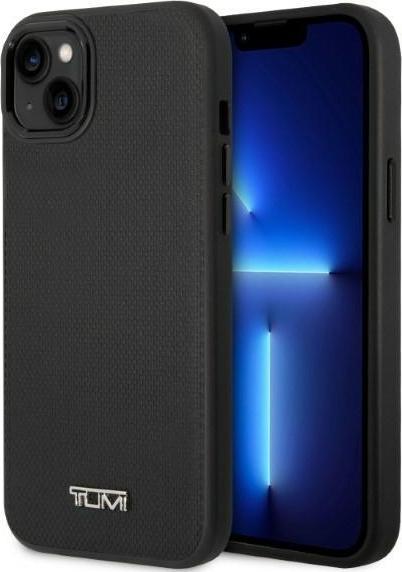 Tumi TUHMP14SRBAK iPhone 14 6,1" czarny/black hardcase Leather Balistic Pattern MagSafe (Apple iPhone 14)