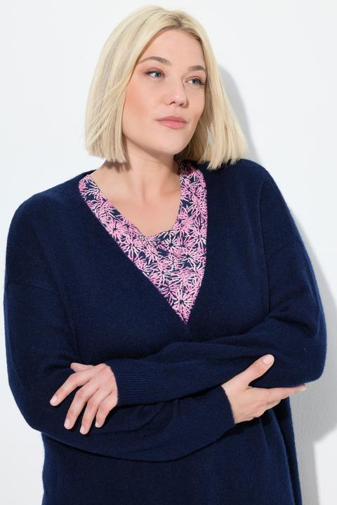 Actual product image Ulla Popken Oversized Knit Cardigan (60)