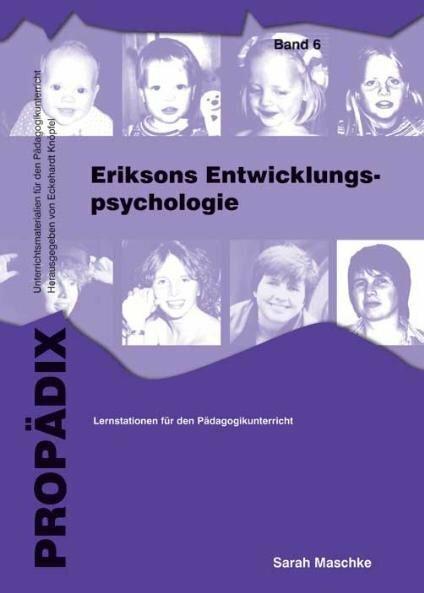 Produktbild Eriksons Entwicklungspsychologie (Deutsch, Sarah Maschke, 2011)