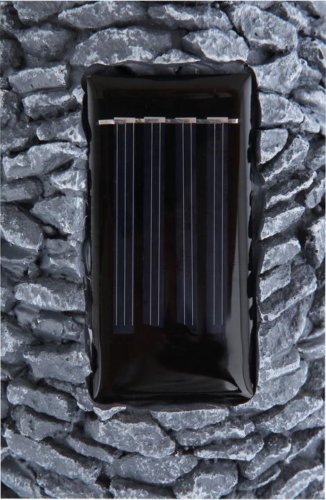 Produktbild Globo Solarleuchte steingrau 28xLED (IP44)