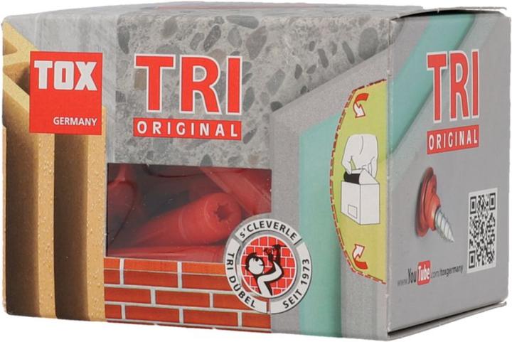 Actual product image Tox General purpose dowel GP TRI 10/61 (20 pcs.)