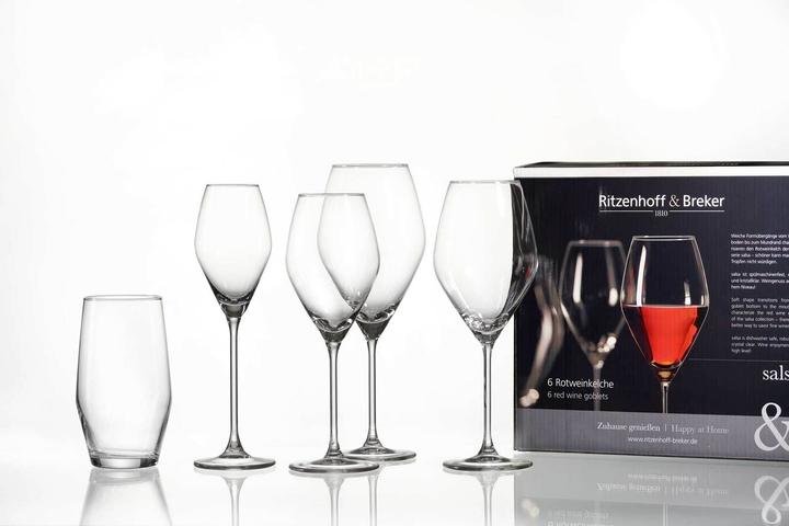 Produktbild Ritzenhoff & Breker Burgundergläser Salsa (59 cl, 6 Gläser, Rotweingläser)