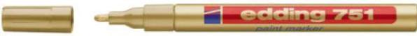 Actual product image Edding 751 Gloss varnish marker (Gold, 2 mm, 1 x)