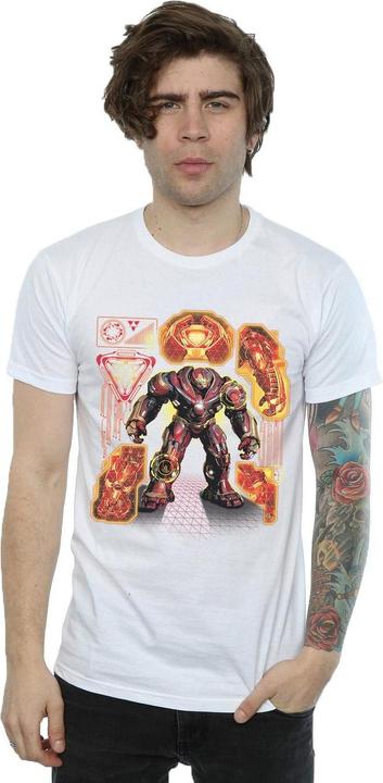 Produktbild Avengers Infinity War Hulkbuster Blaupause TShirt (XXL)