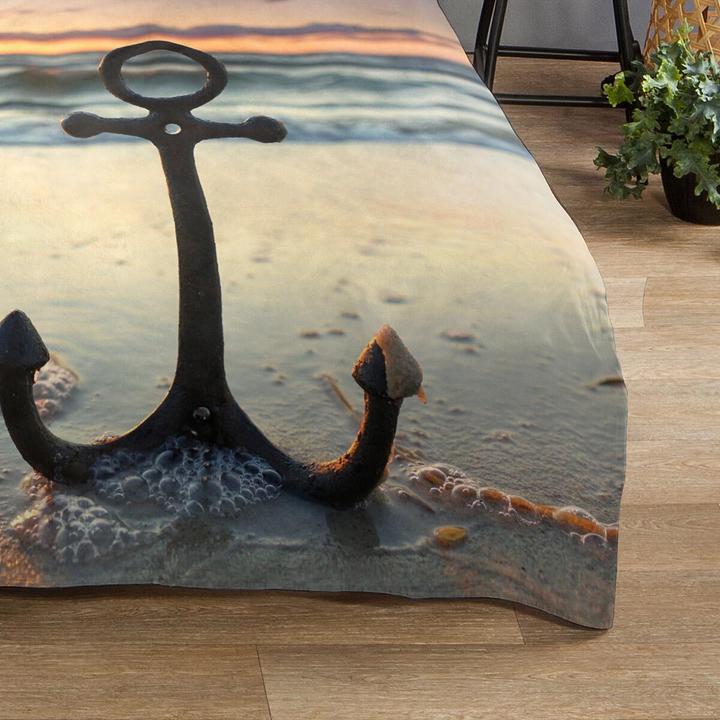Produktbild Traumschlaf Anker (Bettwäsche Set, 135x200 cm + 80x80 cm)