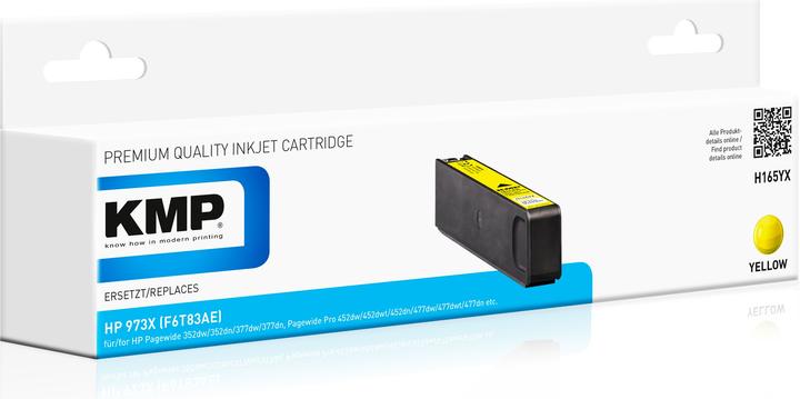 Produktbild KMP H165YX - Kompatibel - Tinte auf Pigmentbasis - Gelb - HP - HP PageWide Pro 450 S (Y)