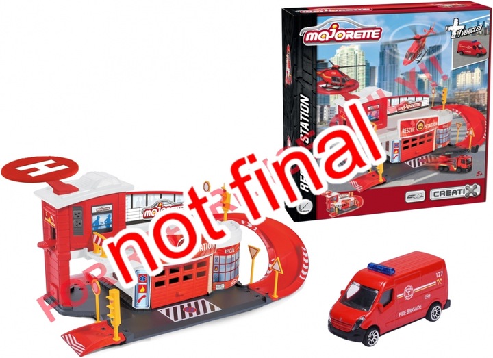 Produktbild Majorette Creatix Rescue Station + 1 vehicle
