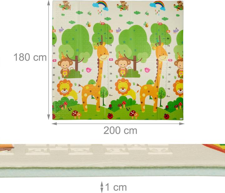 Produktbild Relaxdays Spielmatte (200 x 180 x 1 cm)