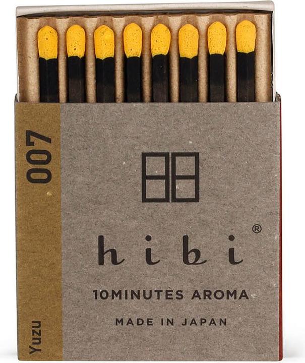 Actual product image Hibi Yuzu incense sticks