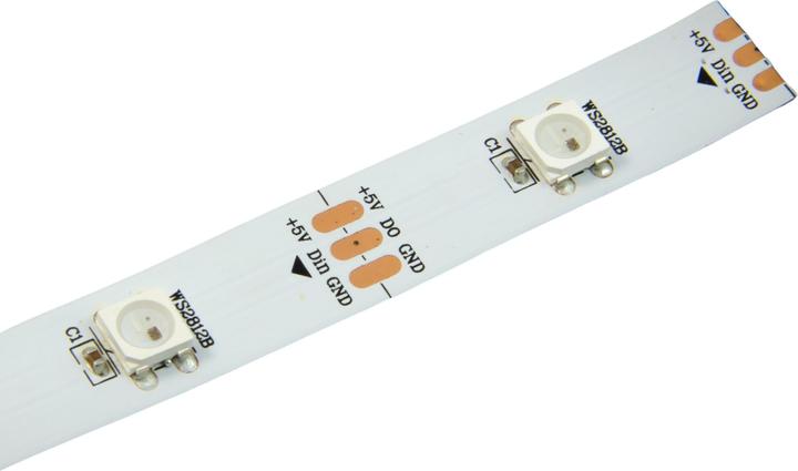 Actual product image Purecrea 5m WS2812B - 30LED/m LED NeoPixel Strip Roll