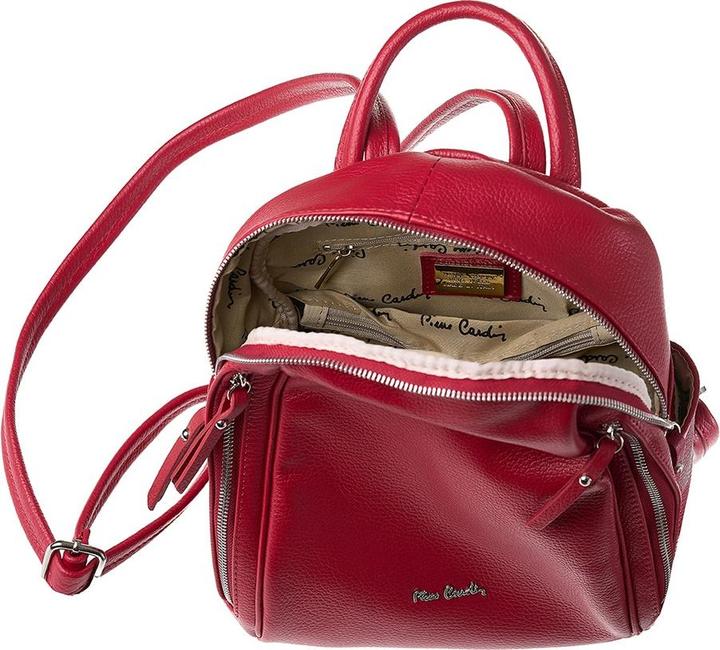 Produktbild Pierre Cardin Damen Lederrucksack Made In Italy - Modell Céleste Nova - Casual - 26.0 X 30.0 X 11.0 Cm