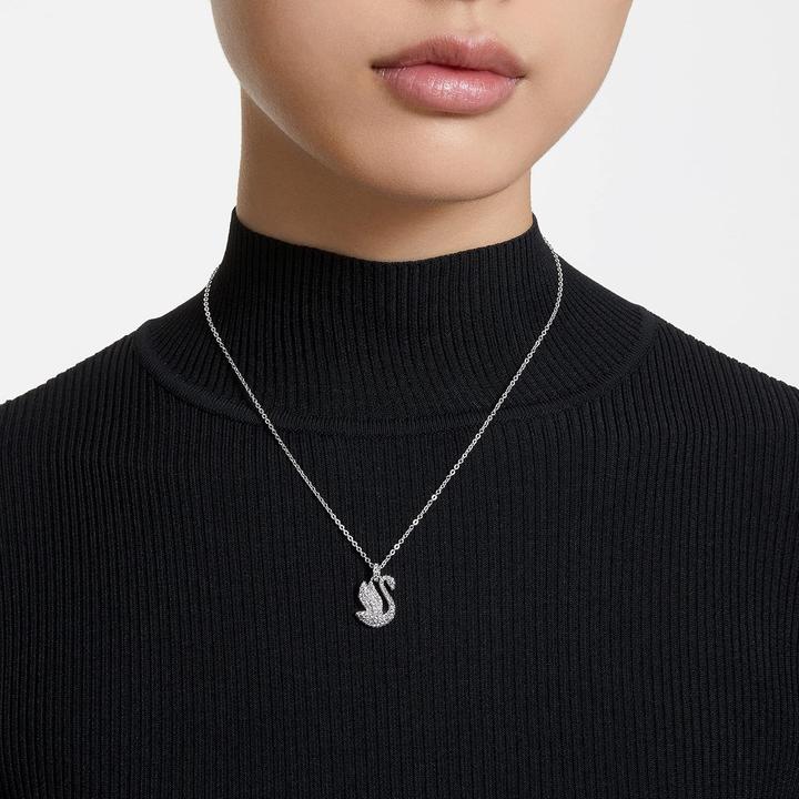Image du produit Swarovski Iconic Swan Collier Cygne Moyen Blanc (Métal Swarovski)
