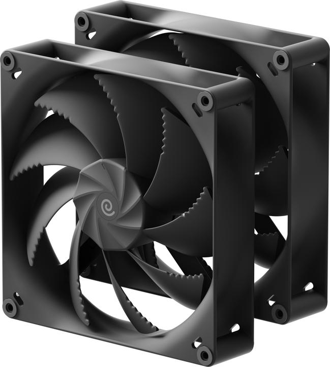 Actual product image Havn H18 PWM Lüfter - 2er-Pack, 180mm, schwarz (180 mm, 2x)