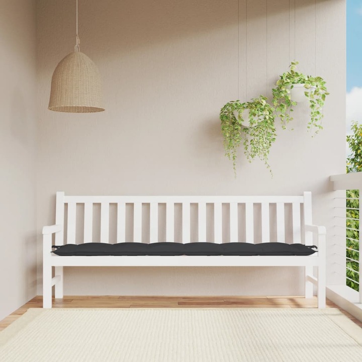 Image du produit VidaXL Housse de banc de jardin O x tissu ford (200 x 50 x 7 cm)