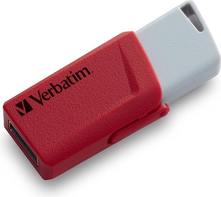 Productafbeelding Verbatim USB-stick 2x 32GB 3.2 Store'n Click Gen1 rood/blauw extern verkooppunt (32 GB, USB-A)