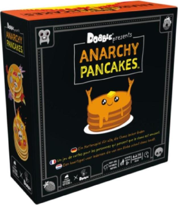 Zygomatic ZYGD0039 - Dobble Anarchy Pancakes, Kartenspiel, für 2-6 Spieler, ab 8 Jahren (DE-Ausgabe) (Deutsch)