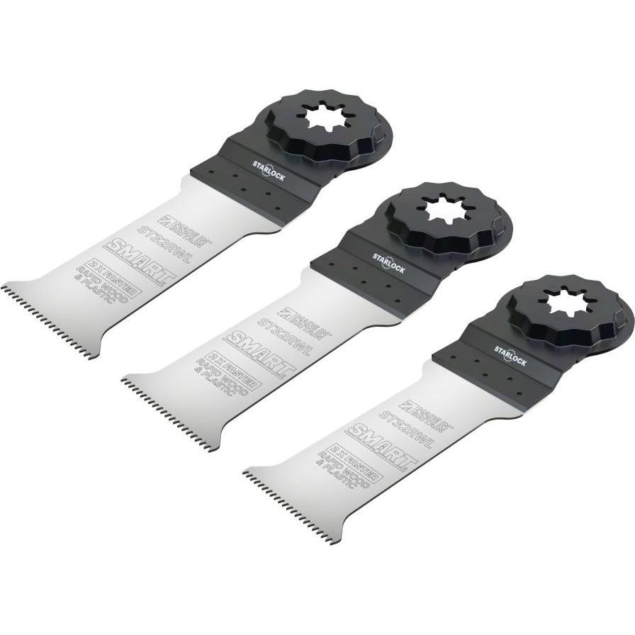 Smart Blades, Lama, ST32RWL3 Starlock Plus 32mm tiefes Sägeblatt für Holz - 3pk
