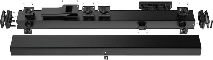 Produktbild Audac IMEO2 - Soundbar - 2.1-Kanal - kabellos (30 W, 2.1.2 Kanal)