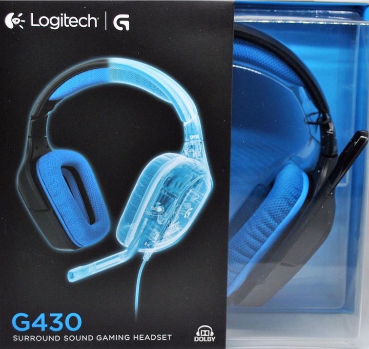 Image du produit Logitech G G430 - Casque de jeu avec son surround 7.1 (Filaire)