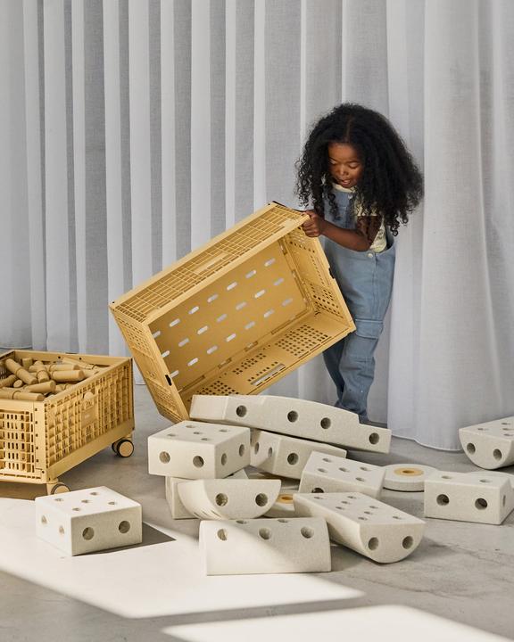 Produktbild Modu Aufbewahrungsbox, Yellow