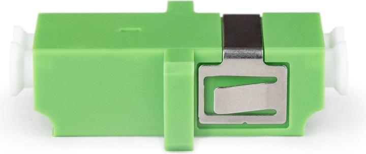 Actual product image Digitus LC/APC-LC/APC duplex coupler green ceramic sleeve, plastic, singlemode APC (Network coupling)