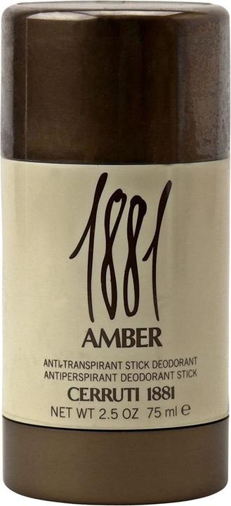 Actual product image Nino Cerruti 1881 Amber by Deodorant Stick 75 ml (Stick, 75 ml)