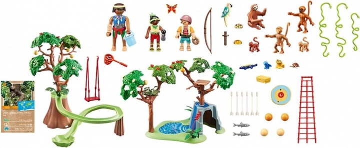 Produktbild Playmobil Wiltopia - Tropischer Dschungel-Spielplatz (71142, Playmobil Wiltopia)