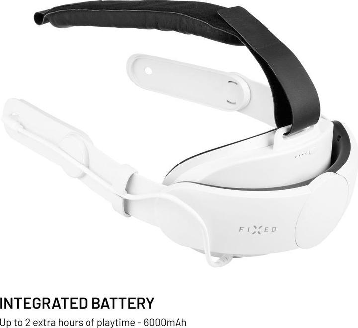 Actual product image Fixed VR -Kopfband mit Akku für Meta Quest 3/3S / 6.000 mAh