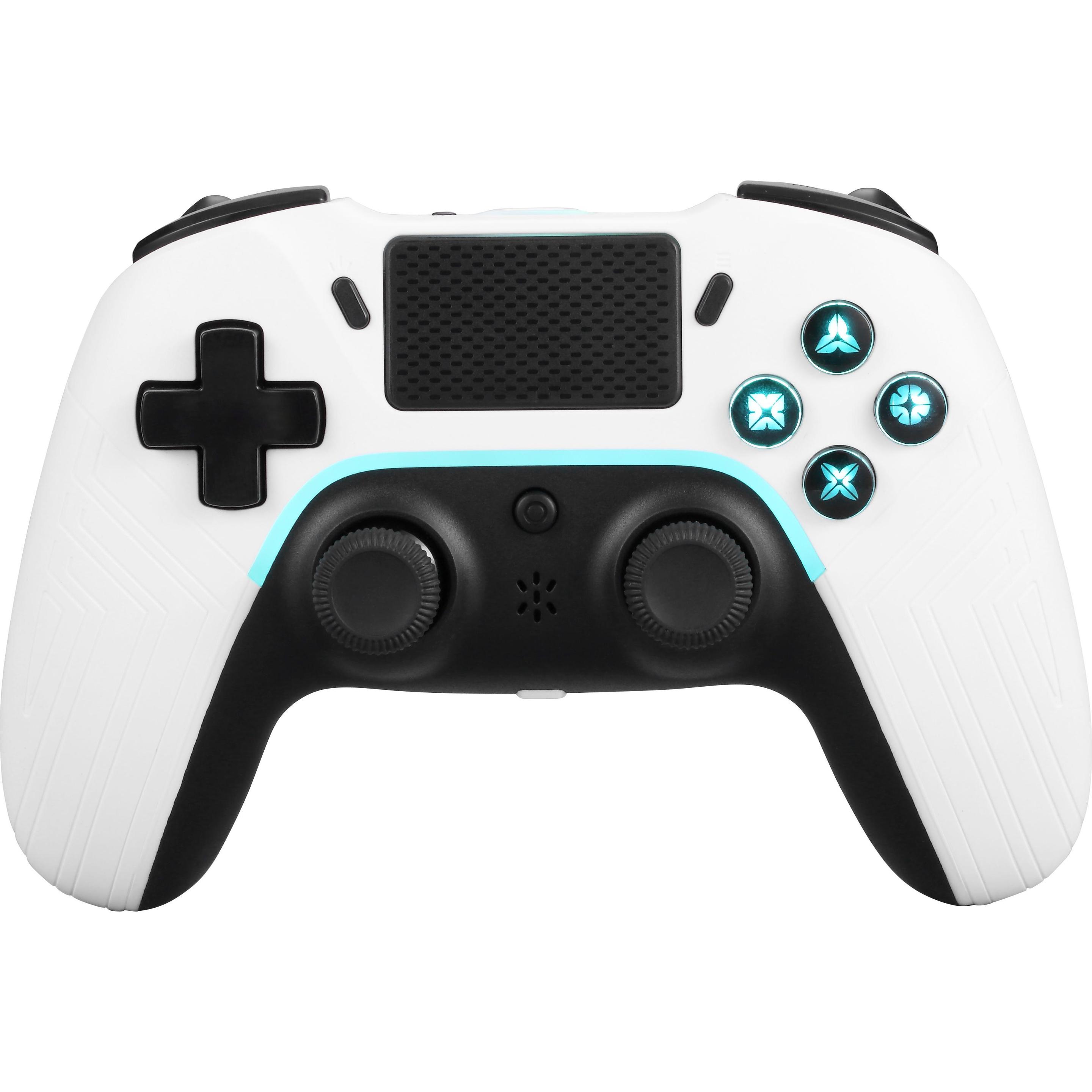 Deltaco Gaming Wireless PS4 & PC Controller (PS4, PC, Android), Gaming Controller, Weiss