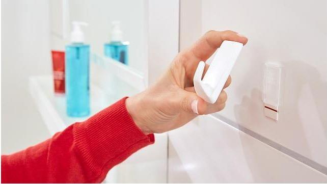 Produktbild tesa Powerstrips Haken LARGE eckig