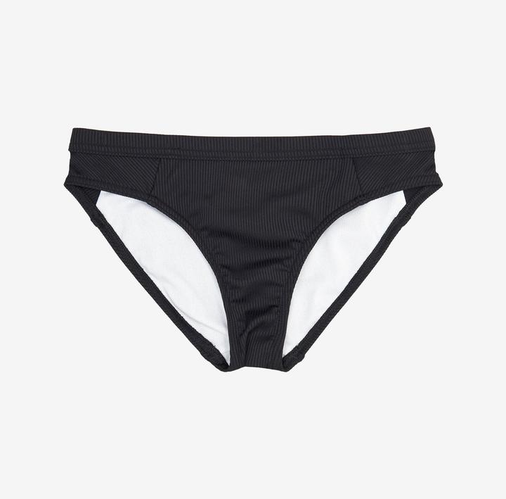 Actual product image Olaian Bikini-Hose Surfen Mädchen Alma Hao schwarz