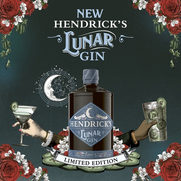 Immagine prodotto Hendrick's Gin lunare (1 x 70 cl)