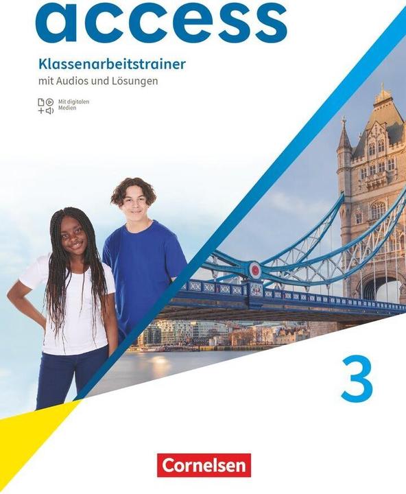 Image du produit Access, Allgemeine Ausgabe 2022, Band 3: 7. Schuljahr, Klassenarbeitstrainer (Allemand, Hannah Sehan, 2024)