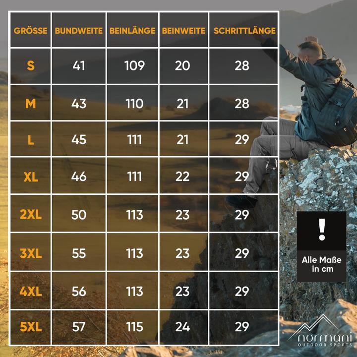 Image du produit Normani Herren Wanderhose - Outdoorhose (48)