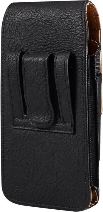 Produktbild Cover-Discount Nylon - Leder Gurttasche mit Kartenfach schwarz / XL