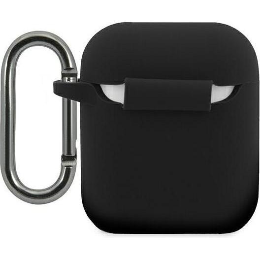 Thumbnail - Lacoste Liquid Silicone Case (Ladecase Hülle), Kopfhörertasche + Schutzhülle, Schwarz