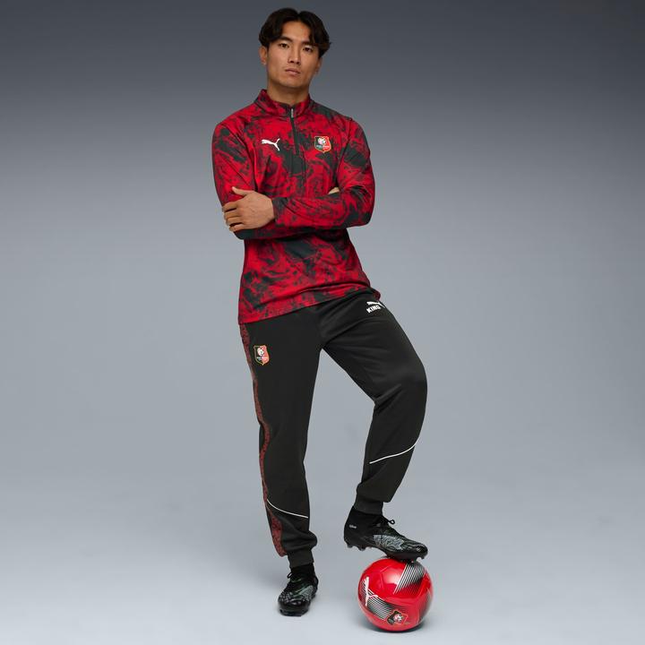 Actual product image Puma Warm Up 1/4 Zip Training Top Stade Rennais 2025/26 (L)