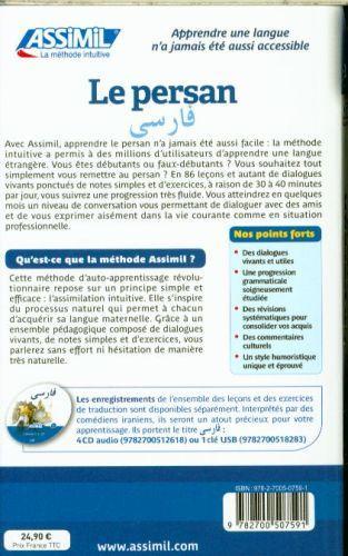 Produktbild Le persan : débutants & faux-débutants : niveau atteint B2 (Französisch, Halbout Dominique, Karimi Mohammad-Hossein, 2016)