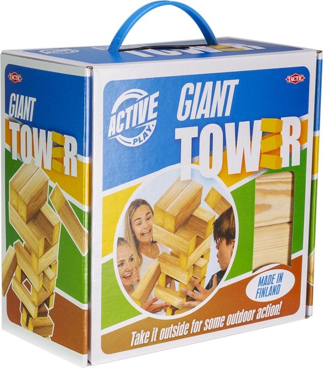 Tactic Holz XL Stapelturm (Deutsch, Englisch, Französisch, 2 - 6 Spieler)