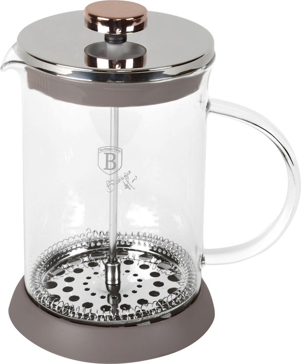 Immagine prodotto BerlingerHaus Pressa francese di design per caffè e tè, 800 ml, color tortora (0.80 l)