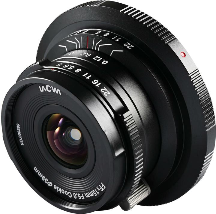 Produktbild Laowa 15mm f/5 Cookie FF â Black Canon RF (Canon RF, Vollformat)