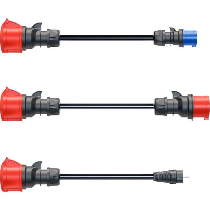 Go-E Adapterset für Gemini Flex (CEE 16, CEE 32, 16 kW, 16 A, 0.30 m)