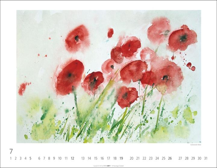 Image du produit Zwischen Himmel und Erde Kalender 2026 - Aquarelle von Hans-Jürgen Gaudeck