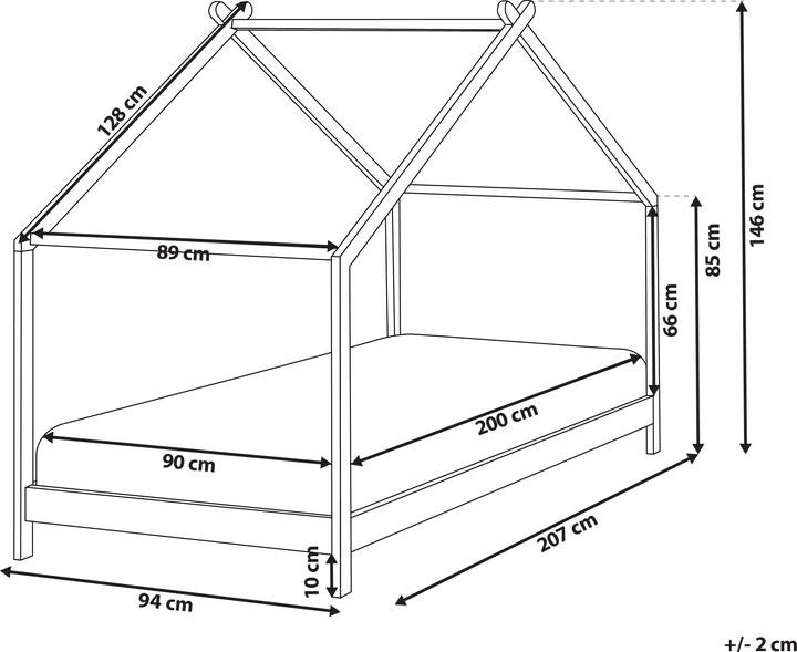 Actual product image Beliani Orlu (90x200)