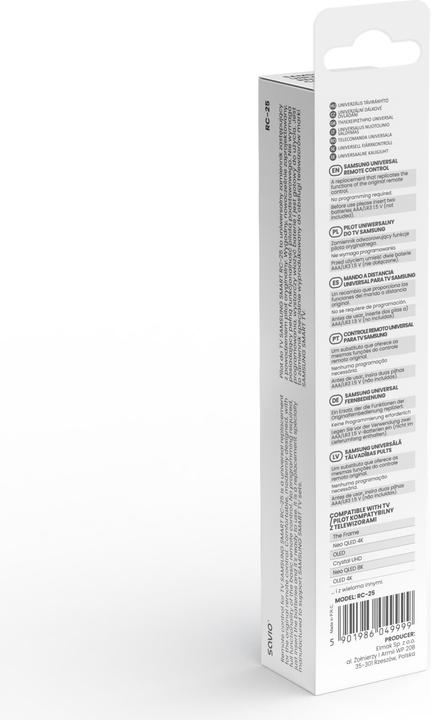 Actual product image Savio rc-25 (Device-specific remote control, Infrared)