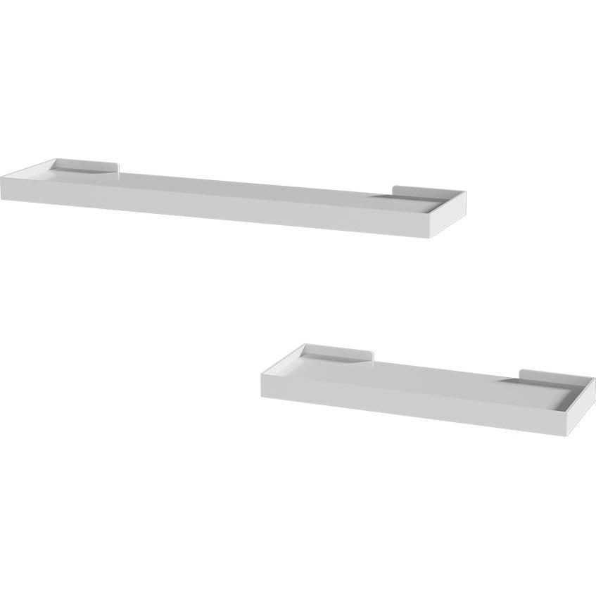 Vichy, Regal, Wandregal Erni, Weiss, 60 x 3 cm 2er-Set