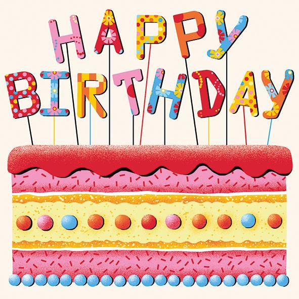 Produktbild Ambiente Birthday (20 Stk., 33 x 33 cm)