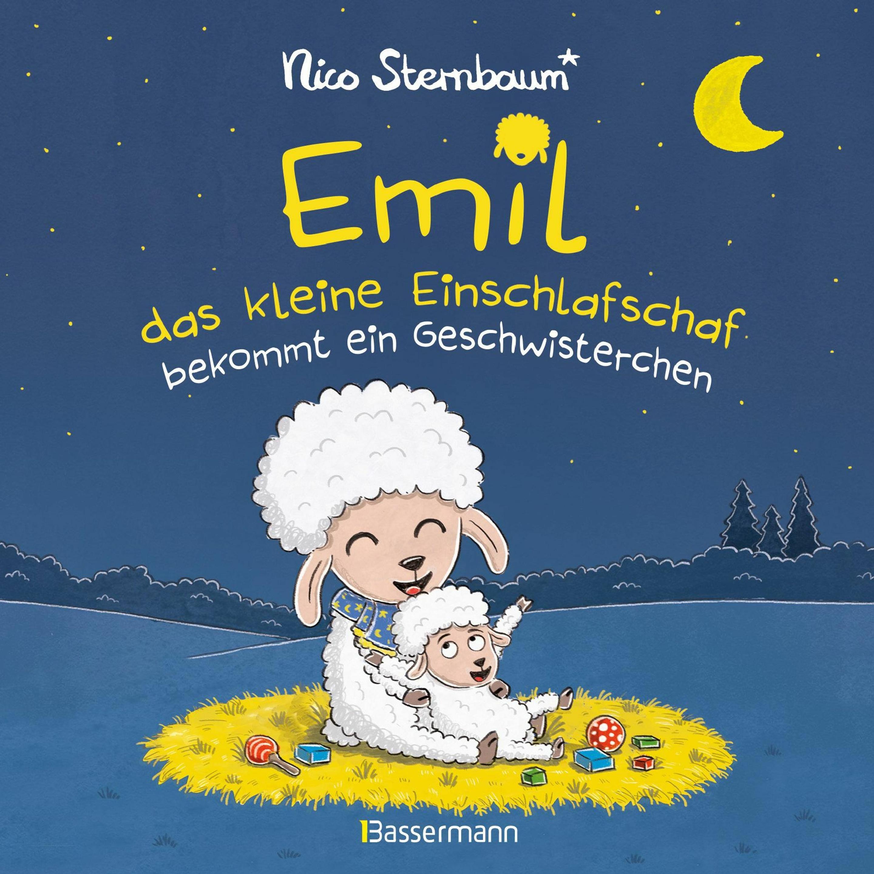 Emil das kleine Einschlafschaf bekommt ein Geschwisterchen, Kinderbücher von Nico Sternbaum